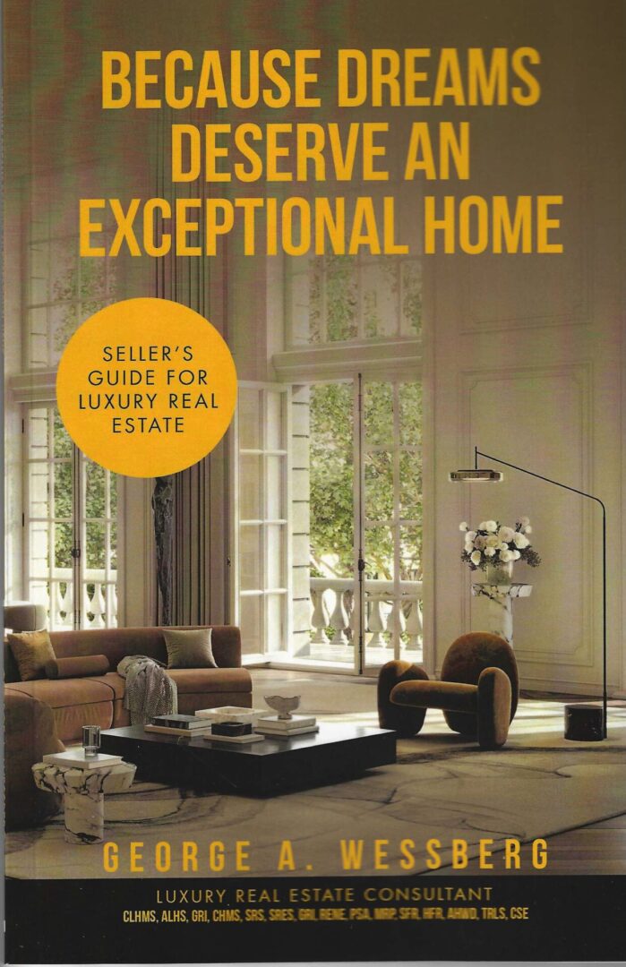 Luxury real estate book cover